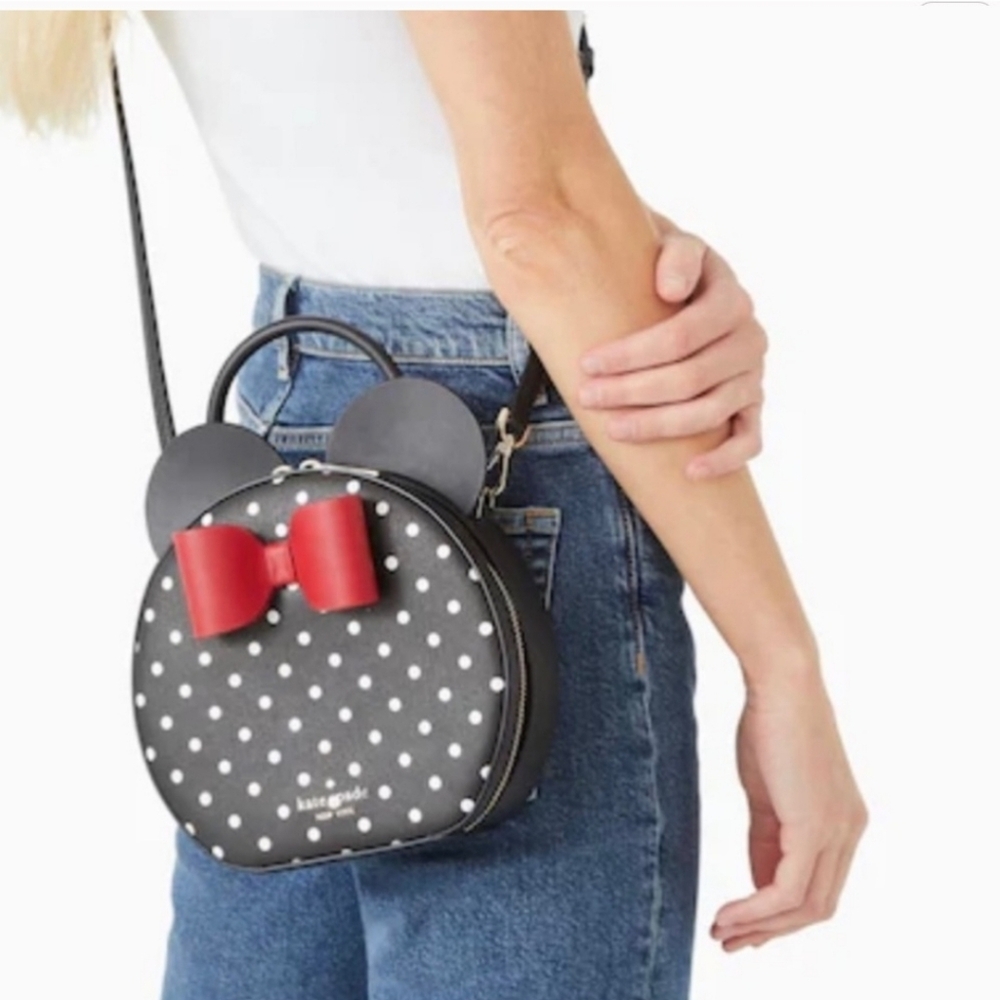 Kate Spade x Disney Minnie Mouse Handbag & Wallet Combo - Picture 10 of 11